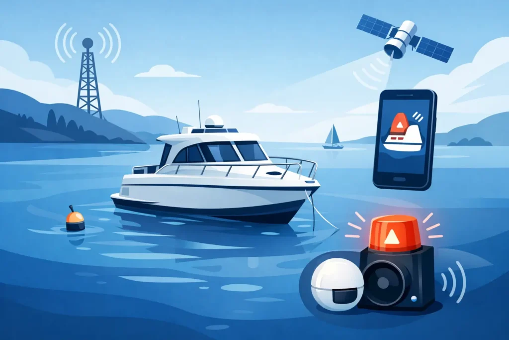 4G Boat Alarm System for Unattended Vessels