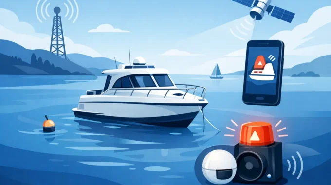 4G Boat Alarm System for Unattended Vessels