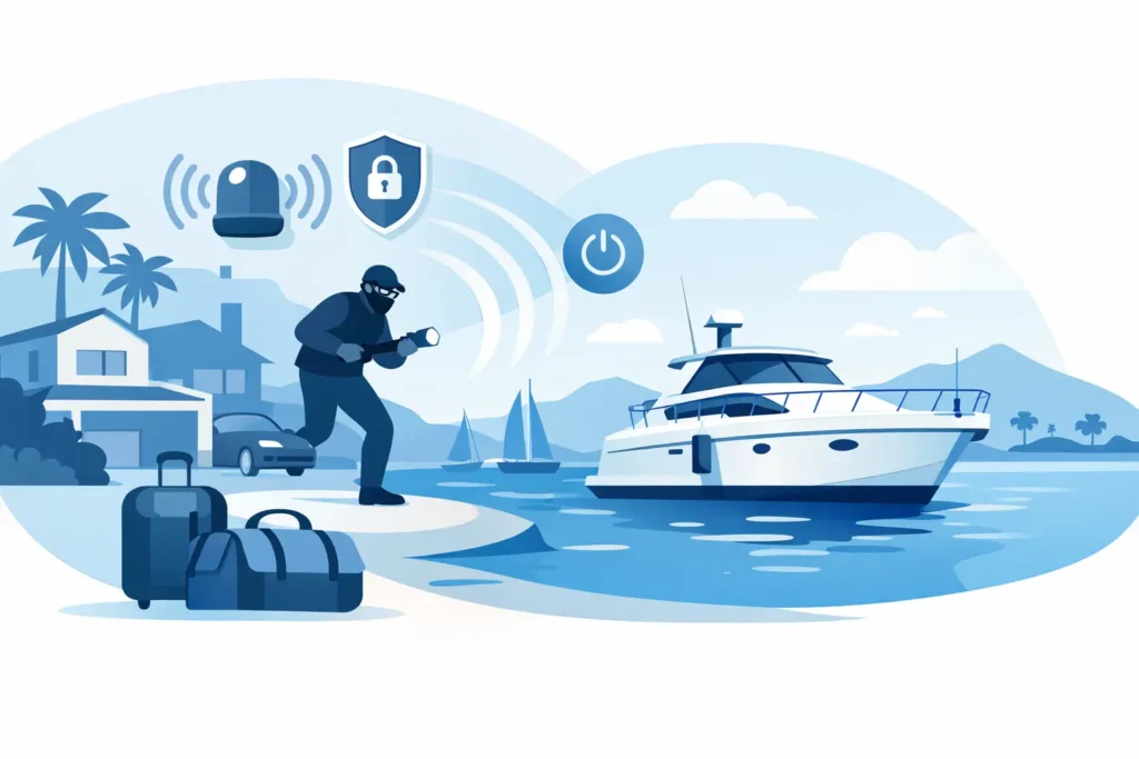 Boat Alarm Systems That Protect You Ashore