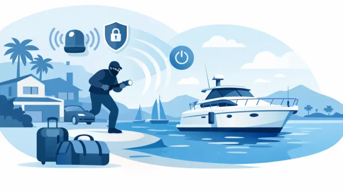 Boat Alarm Systems That Protect You Ashore