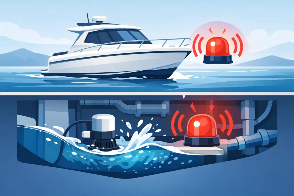 Boat Bilge Alarm: Stop Flooding Before It Spreads