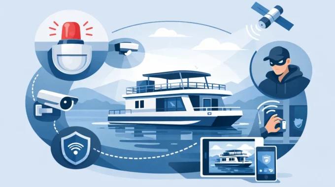 Houseboat Alarm System Protection That Acts Early
