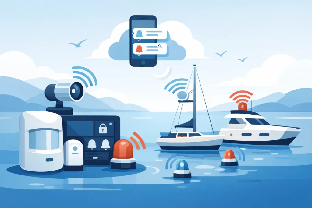 Marine Alarm Comparison for Unattended Boats