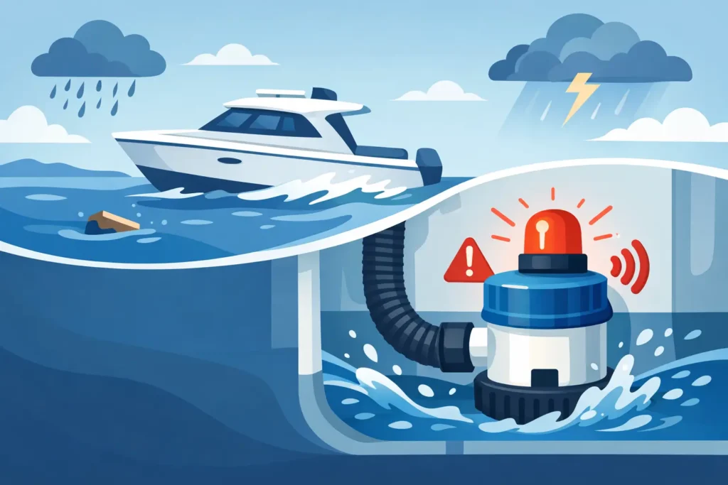 What Triggers Bilge Pump Alarms on a Boat?