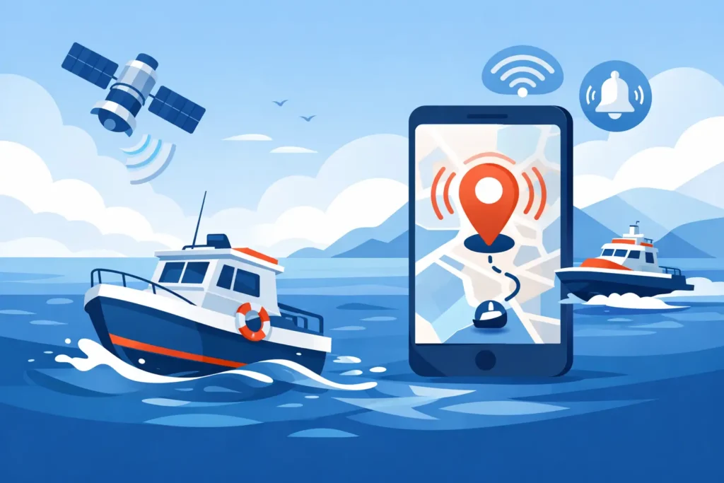 Boat Adrift GPS Alert System for Fast Response