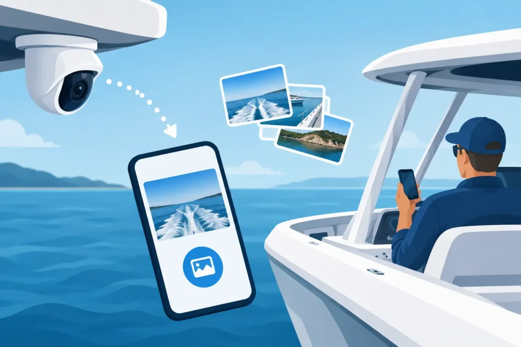 Can Marine Cameras Request Images on Your Boat?