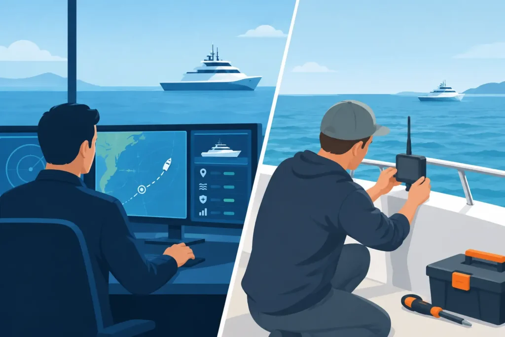 Professional Versus DIY Vessel Monitoring